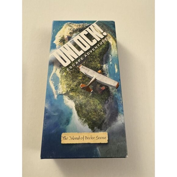 UNLOCK! Escape Adventures The Island of Doctor Goorse Cooperative Card Game HG2 - Picture 2 of 3
